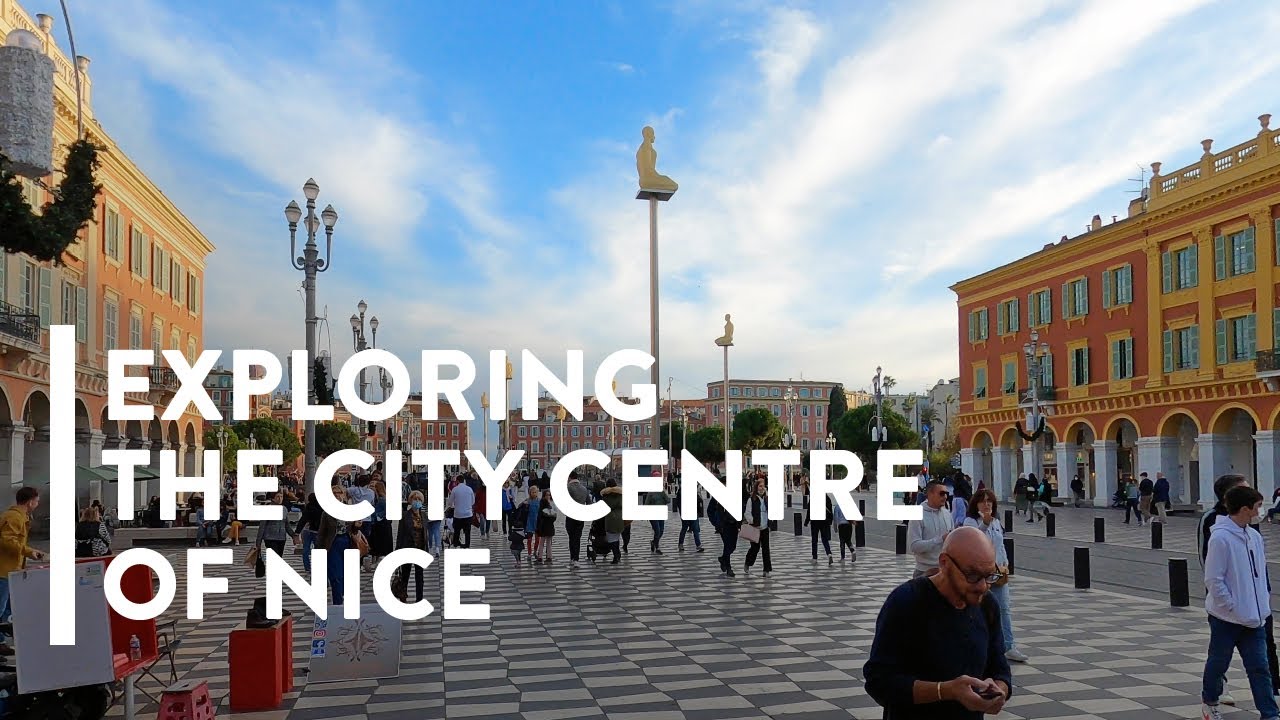 [4K] WALKING: NICE, FRANCE - Mediterranean City Walk - YouTube
