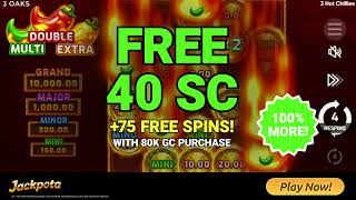 Jackpota Free 40 Sc 75 Free Spins Welcome Bonus