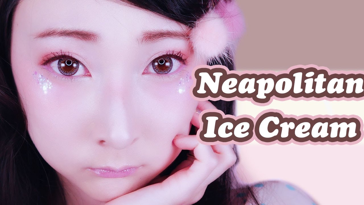 【ネオポリタンアイスメイク】かわいいメイク〜♪