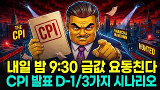 '수요일 밤 9시 30분, 내 금통장이 다시 계산된다'CPI 발표 D-1 / 반드시 알아야 할 3가지 시나리오