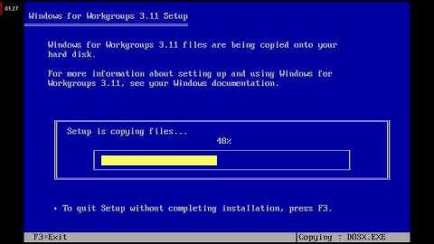 Install Windows for Workgroups 3 11 DOSBox
