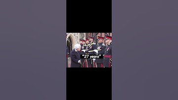 The Queen Giggle with Canadian officer ❤️#edit #london #youtubeshorts #queenelizabeth #speech