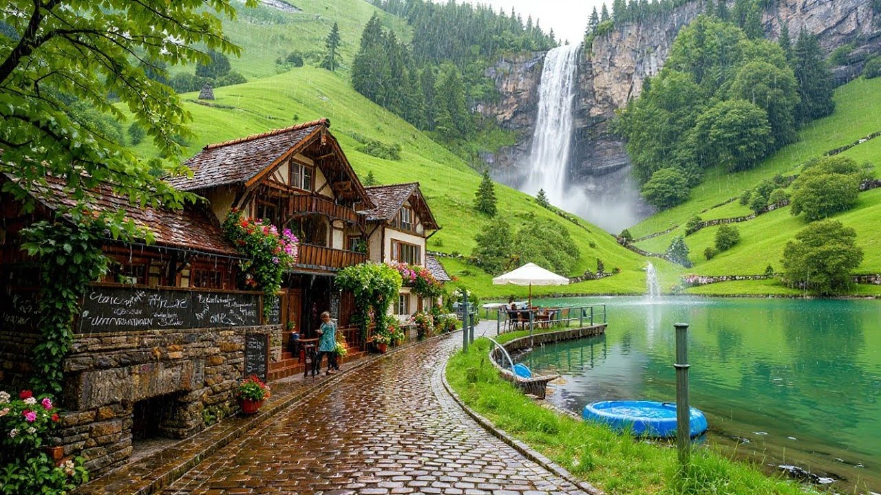 Rainy Days in Switzerland – Heavenly Villages in the Swiss Alps