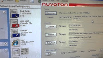 Led Blinking on Nuvoton board-by  Gaurav Navghare