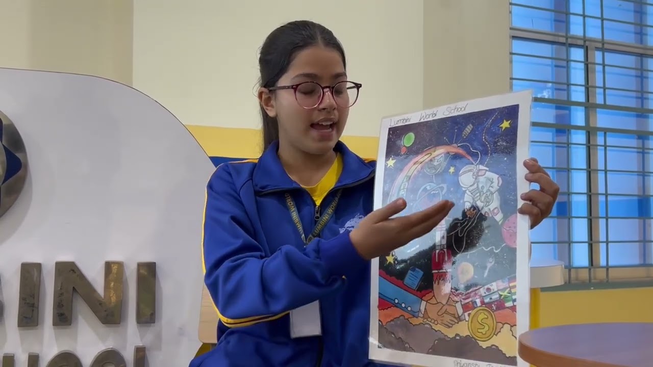 Priyashi Joshi | Lumbini World School | Space Art Competition 2023