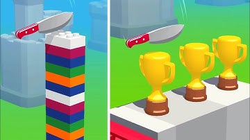 Slice It All Game! Satisfying and Relaxing ASMR Slicing Video NEW UPDATE