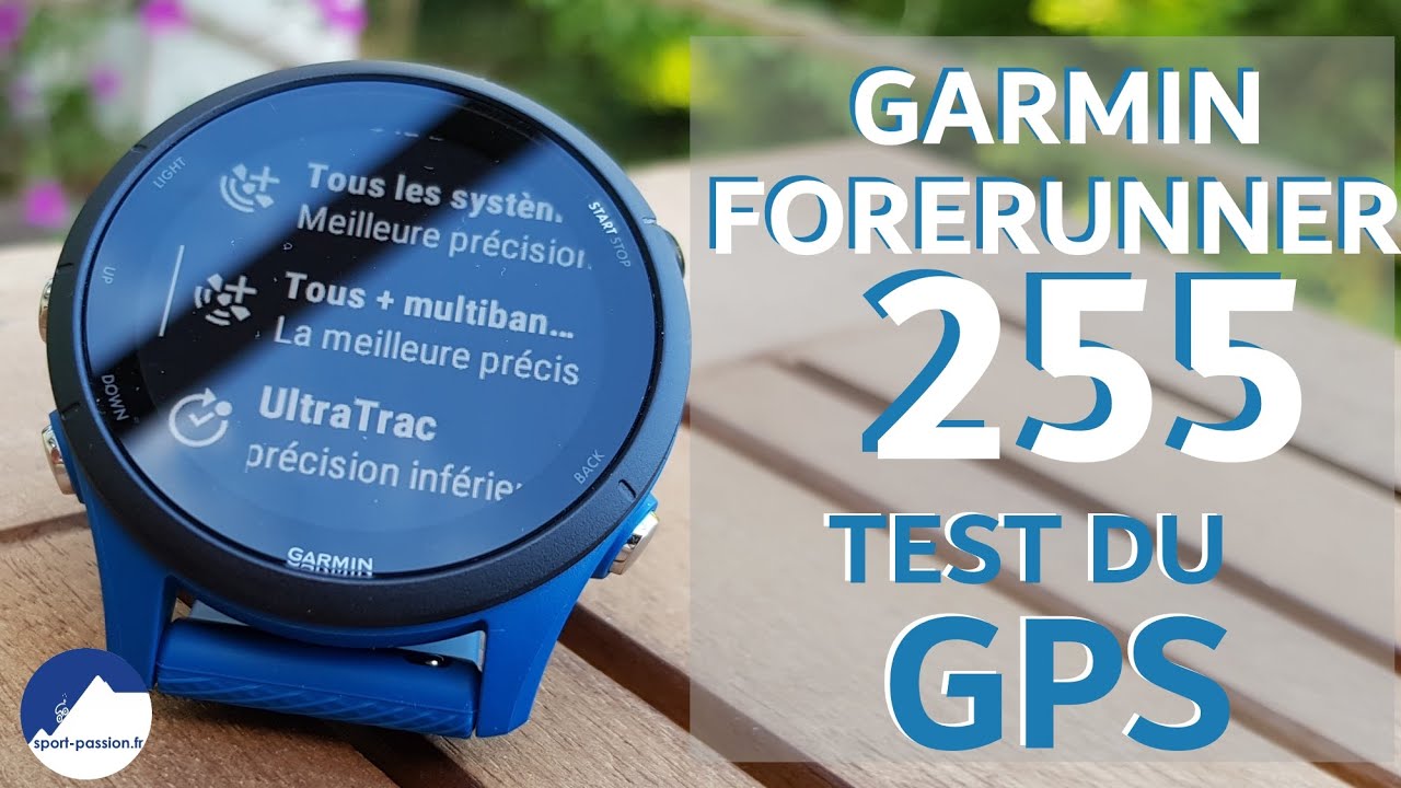 TEST du GPS Garmin Forerunner 255 : test du GPS, verdict, ce qu'il faut  savoir 