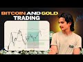 Bitcoin and gold live 22 sep | #tradinglive #trading #marketstructure #price action#cryptolive#gold
