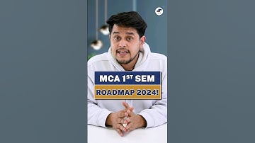 💥MCA 1st Semester Roadmap in 1 Minute💥#mca #syllabus #semester #shorts