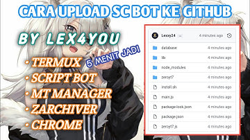 CARA UPLOAD FILE GITHUB VIA TERMUX | SIMPLE DAN MUDAH