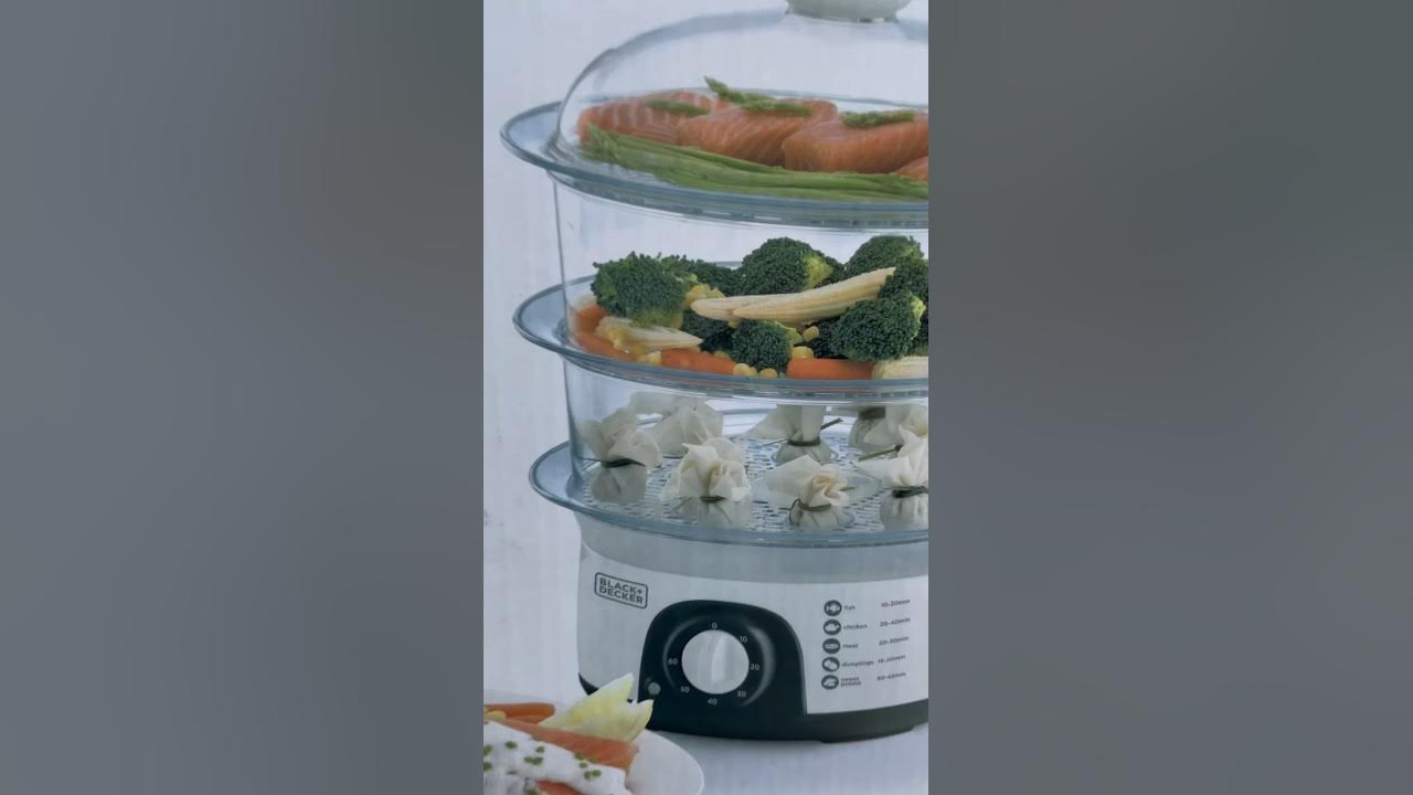 Buy Black & Decker 3 Tier Food Steamer Online