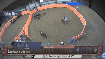 Big Sky Ranch Sorting Saddle Series #2 - #8 Ranch Hand H/C - Round #1 - Ride #2