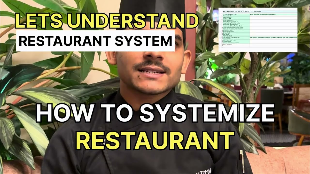 💰 Stop Running Your Restaurant Blind | Costing & Systems Every Owner Must Know 