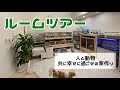 リビングは動物たちにあげました【ルームツアー】