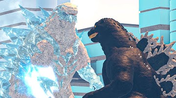 Roblox Kaiju Universe - Frostbite Godzilla Vs Heisei Godzilla
