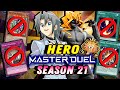 Yu-Gi-Oh! Master Duel - HERO SEASON 21 [ROAD TO MASTER RANK] 🔥