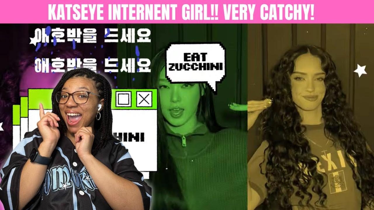 KATSEYE INTERNET GIRL VISUALIZER REACTION!!