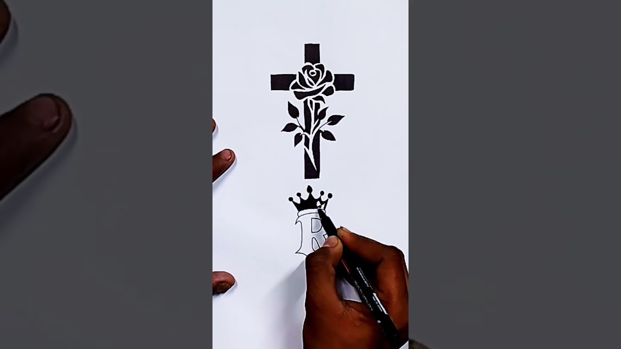 r Name letter art ♥️ | comment your first letter | 