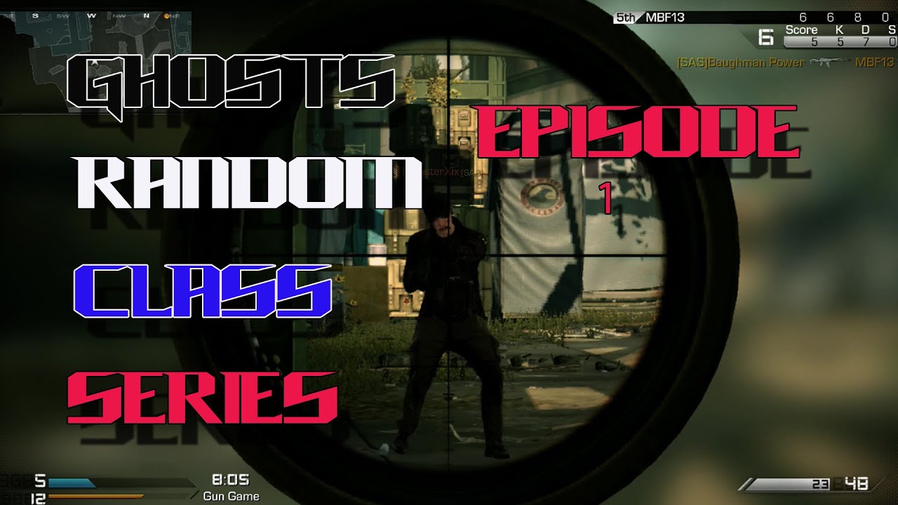 FFA Random Class Episode 2  (Call of Duty Ghosts gameplay)