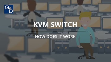 What is a KVM switch and how does it work? G&D will definitely make your working life easier!