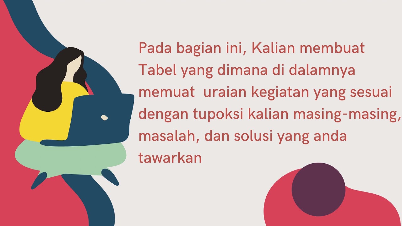 CARA MEMBUAT LAPORAN RANCANGAN AKTUALISASI 