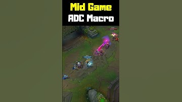 Mid Game ADC Macro - League of Legends #shorts