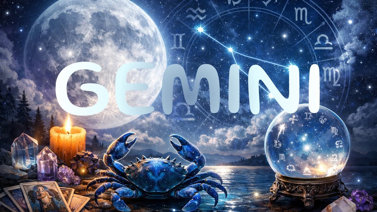 GEMINI - (Sun / Moon / RISING) Full Moon in Cancer