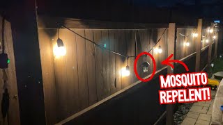 Mosquito Repelling Outdoor Lights!! - Tiki Brand Outdoor Lights Review #stringlights #coolgadgets