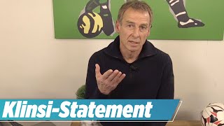 Das komplette Klinsmann-Statement | Klinsi attackiert Preetz!