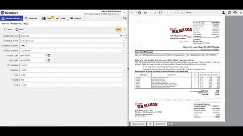 DocuWare for Invoice Processing – Storing Invoices
