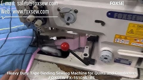 Heavy Duty Tape Binding Sewing Machine for Quilts Mattress and Comforters