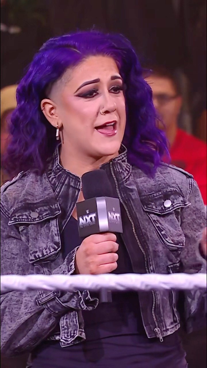 Bayley plans on teaching Roxanne Perez a lesson one way or another ? #WWENXT