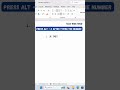 Quick Answer sheet in MS Word guide #words #shorts #short #word #msword #microsoft #videos #1m #view