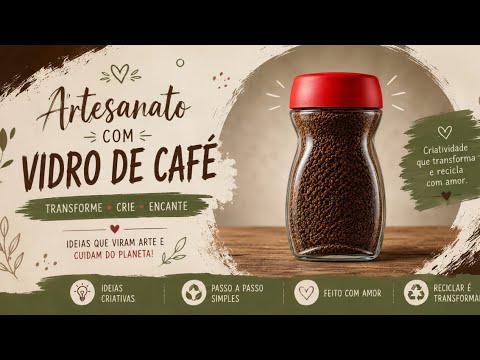 Idéia de decoração com potes de café #ideiascriativas