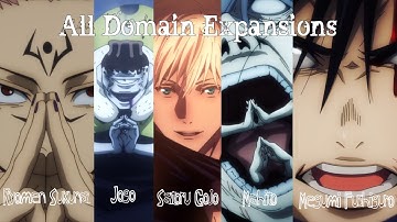 All Domain Expansions in Jujutsu Kaisen Season 1