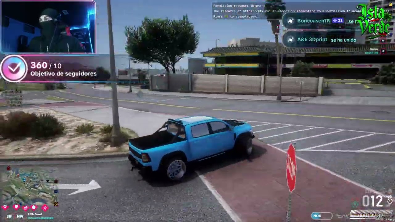 secuestramos a un poli servidor [isla verde]