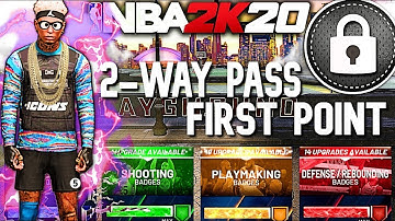 THIS LOCKDOWN BUILD 2-WAY PASS POINT CAN DO EVERYTHING YOU NEED NBA 2K20 BEST LOCKDOWN BUILD 🔒