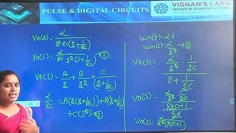 Lecture_11(Response of Low pass RC circuit for Ramp input)