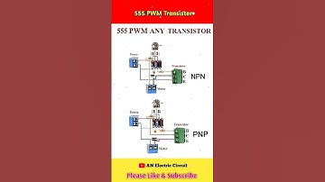 555 PWM Any Transitor | #shortsfeed #electronic #electrical