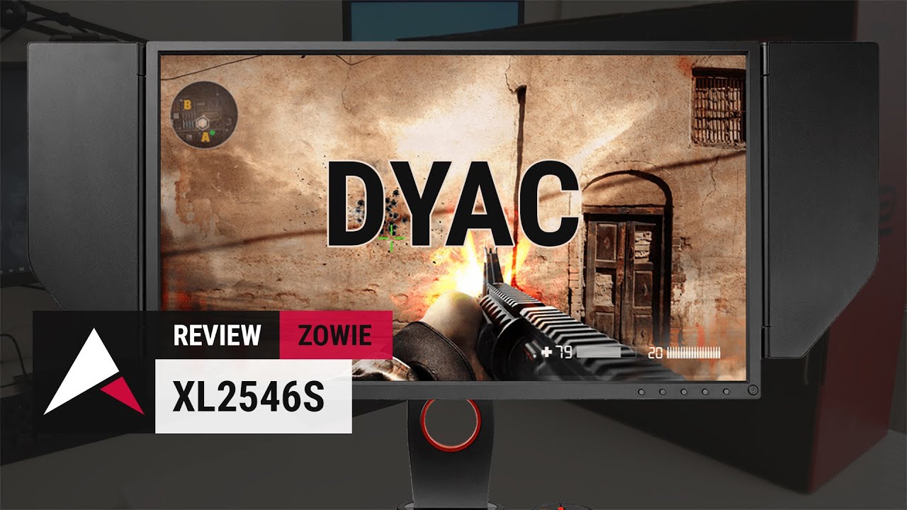 Zowie XL2546 1080p 240Hz Monitor Review ft. DyAc