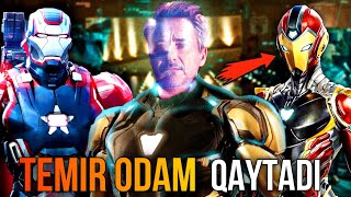 Temir Odam Qaytadi | Tony Stark Qaysi Proyektlarda Qatnashadi? Temir Odam 4 Filmi chiqadimi?