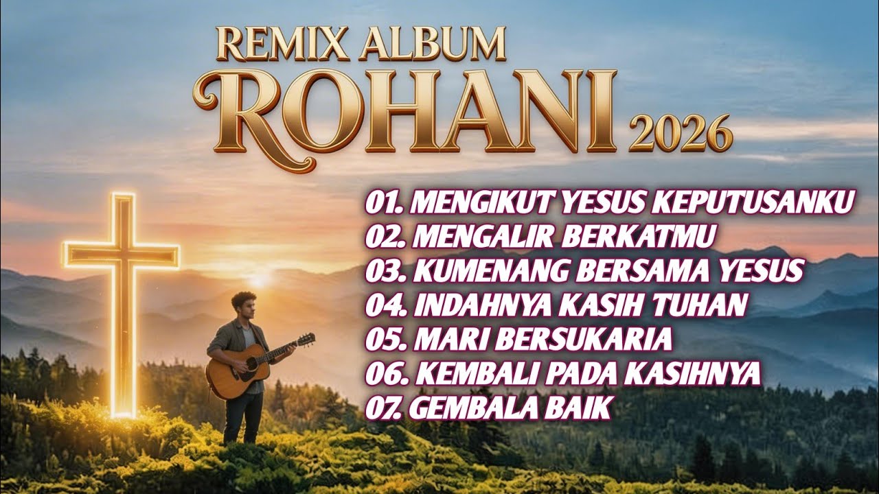 MENGIKUT YESUS KEPUTUSAN KU ✝️ Lagu Rohani Remix Terbaru