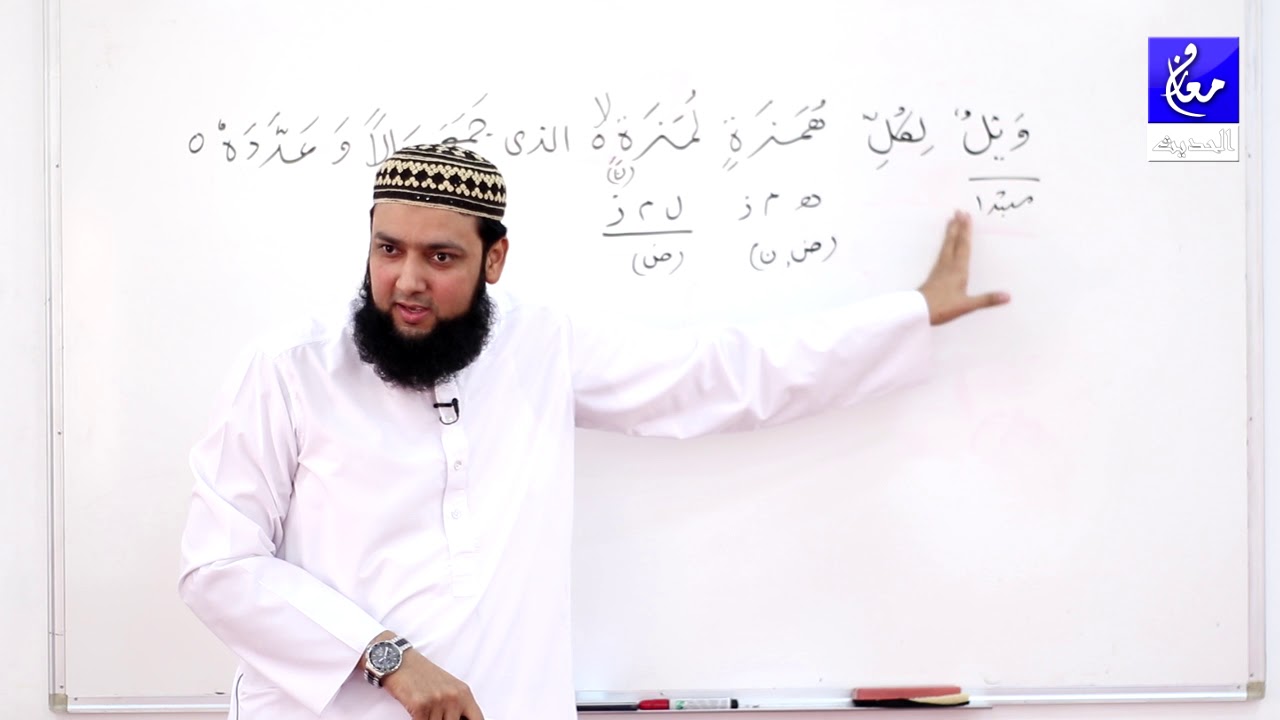 104 Surah Al Humaza 103 Surah Al Asar Grammar in Urdu and Dars Surah Al Feel