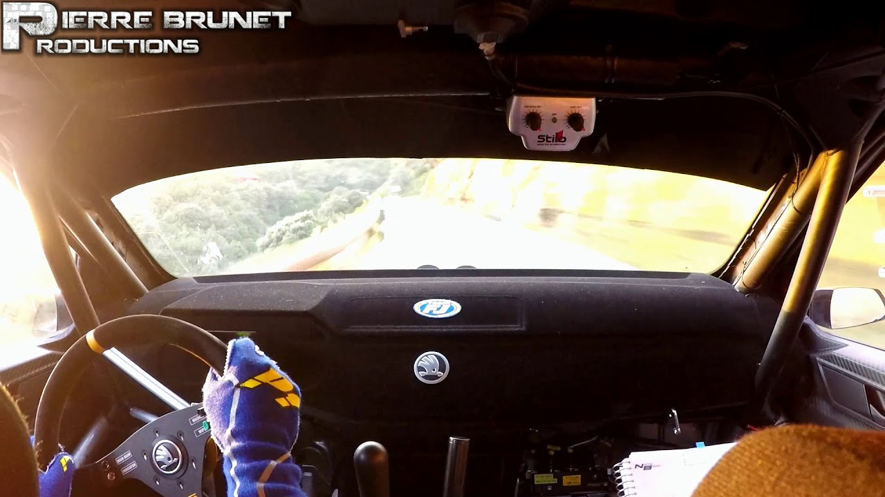 [OnBoard] J-M.Leandri & A.Gorguilo Rallye du Var 2018 - Bormes-les-Mimosas ES 10