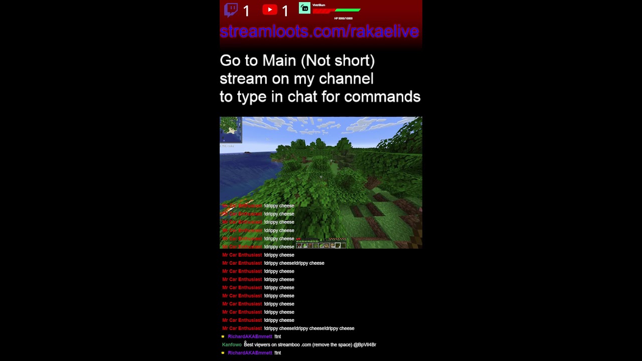 Minecraft but you control it
