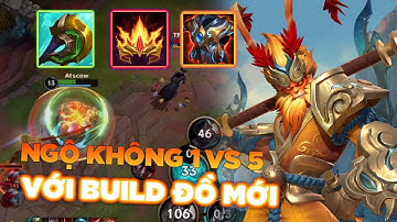 ( Tốc Chiến ) Ngộ Không Cực Mạnh Với Trang Bị Mới | Đánh Mãi Không Mất Máu