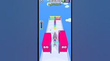 Layer Man 3D Run & Collect shorts game part-41 #shorts  #layerman #games