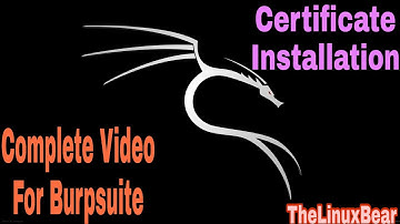 [FAST]How To Install Burp Suite In Ubuntu? #COMPLETE_INSTALLATION #INSTALLING_CERTIFICATES