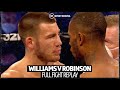 Full fight: Liam Williams v Andrew Robinson