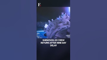 Three Stranded Chinese Astronauts Return From Space To Earth | Subscribe to Firstpost | N18G